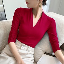 너를닮은사람 3회 고현정 여성 모달니트 티셔츠 스타일 롱 슬리브 긴팔 상의 6컬러