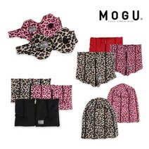 [모구] [ MOGU] 겨울용품 균일가전 (모자/넥워머/귀마개), 선택:넥워머_롱_레오파드핑크