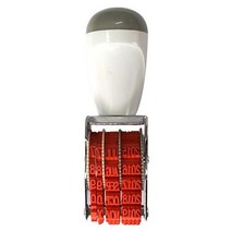 콜스탬프 구문일부인(영문)소(4호)-25x4mm