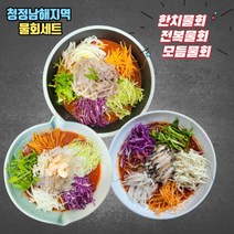 남해 통영물회 한치 전복 모듬 물회 밀키트 (야채+소스포함), 한치물회 x 1개