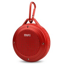 mifa f10 야외 무선 블루투스 스테레오 휴대용 스피커 내장 마이크 충격 저항 ipx6 방수 스피커 베이스 포함