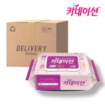 카네이션 엠보싱 캡형 물티슈 60매 20팩