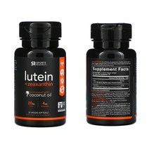 스포츠리서치 눈건강 루테인 지아잔틴 루테인20mg 30정, 1+1+1