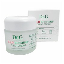 [본사정품] 1+1 닥터지 레드블레미쉬 클리어 수분크림 70ml 2개 피부진정 수분공급 수딩크림 페이스크림 민감성크림