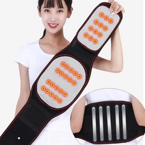 바이미 허리보호대 자가 발열 치료 벨트 허리보호 테라피 얇은소재 사계절 남성 여성 복대, 04 탈착식 하이 웨이스트 아크 스, 02 M