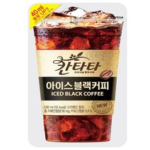 칸타타 아이스 블랙 파우치 230ml 50팩, 50개