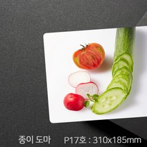 친환경 종이도마 JS-P17호 50매 (310x185mm), 100매