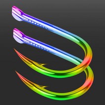 7 색 더블 그루브 날카로운 후크 팁 플라잉 피쉬 슬리브 텅스텐 스틸 가시 물고기 50 개, [01] YSN-50 pcs, [13] NO.13