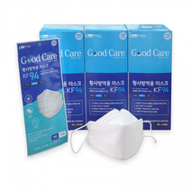 굿케어 KF94 황사방역용 마스크 대형 개별포장 60매, 30개입, 2개