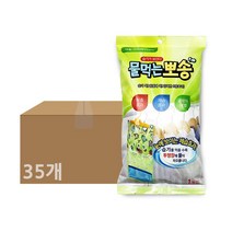 물먹는뽀송 옷걸이옷장 대용량 습기제거제 본품, 400g, 35개