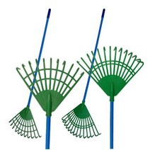 룸804 낙엽청소 낙엽제거 PVC 대빗자루 대갈퀴 원예 벌초 갈퀴 예초작업 텃밭가꾸기 쇠갈퀴 정원 가꾸기, 1개