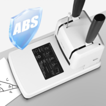 간인천공기 수동 타발기 바인딩 서류철 구멍 학교, 천공기+리베팅튜브 103개+드릴비트 1개