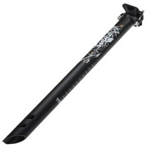 Wake Bike Seatpost 알루미늄 합금 MTB 자전거 튜브 MTB 도로 자전거 접이식 자전거, 31.6x400mm., 검은 색