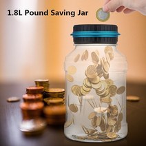 스마트금고 개인금고 미니 가정용 대형 금고Youool-전자 돼지 저금통 ATM 암호 돈 상자 현금 동전 절약 은, 02 RED