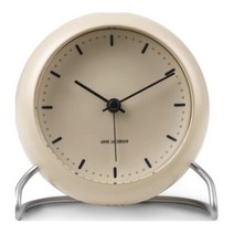 아르네 야콥센 테이블 책상 시계 직경 11cm 시티홀 덴마크 디자인 센서 제어 샌드