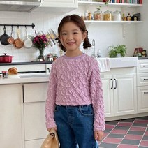 어반래빗KC 크롭셔링티 유아동복 키즈 주니어 봄 상의 티셔츠