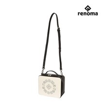 [레노마골프]여성 레터링 포인트 사각 백 RWABJ5828-100, WHITE