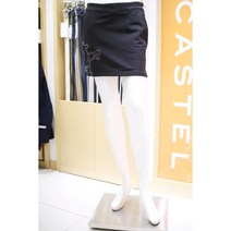 루이까스텔 골프의류 2022 F/W 가을 겨울 상품 여성 캐릭터 프린트 큐럿 치마