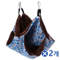 YNP944806포근한 햄스터 오픈타입 해먹-Sx2개 햄스터놀이터, 해먹S퍼플