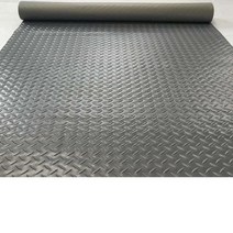 PVC 바닥 미끄럼방지 고무판 공장 방진 패드 절연매트, 그레이 -폭 0.9m x 한 롤 15m