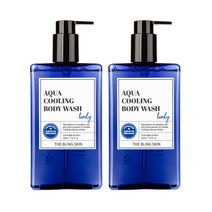 더블링스킨 바디워시 등드름 적합 쿨링 향기 아쿠아 쿨링 바디워시 350ml, 2+1개