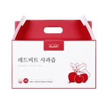 Dwbh 레드비트 사과즙 1박스 (100ml X 50포) 사과 비트즙 착즙주스 선물세트