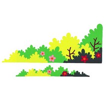 [지니스쿨] 교실 환경미화 - 봄풀숲 900 (오른쪽)