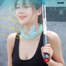 다쓱 아이스 넥쿨러링 넥밴드 쿨스카프 넥쿨러 얼음목걸이 목튜브 얼음목걸이, 아이스쿨러링 블루