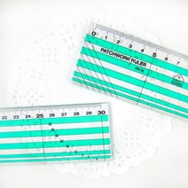 (오렌지미싱) 컬러시접자 30cm 칼라 시접자 눈에 잘보임
