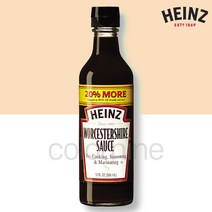 하인즈 우스타 소스 355ml Heinz 덮밥 찜요리 맛있는 소스 요리용 튀김 핫도그 햄버거, 1개