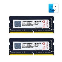 v-color Hynix IC 노트북 PC용 메모리 DDR4-2400MHz PC4-19200 16GB (8GB×2장) SO-DIMM 1Gx8 1.2V CL17 iMac 대응 TN48G24S817K-VC