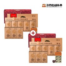 고려인삼유통 [1+1] 6년근 고려홍삼정 골드진 500mg x 120캡슐 + 쇼핑백, 선택완료, 단품없음