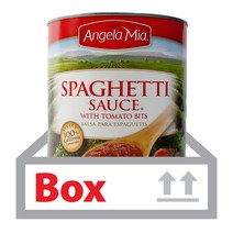 푸드) 엔젤라미아 스파게티소스 2.95kg(6ea)(1box), 단일 수량
