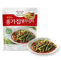 종가집 오래오래 맛있는 열무김치 500g(AL), 상세페이지 참조, 500g