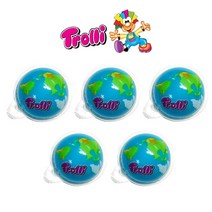 트롤리 지구젤리 우주젤리 눈알젤리, 5개, 트롤리지구젤리