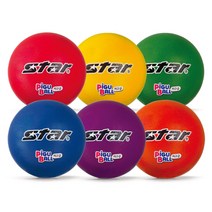 스타 피구공 CB854 (4호) 직경 20cm/어린이 피구공/소프트 피구공, 초록