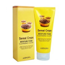 Aq3545 BTM 아스파시아 모이스처 폼 클렌징 곡물 180ml, 단품, 단품