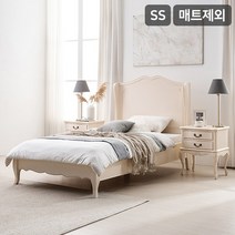 삼익가구 프렌치 호텔 엔틱 원목 침대 프레임_슈퍼싱글, 베이지