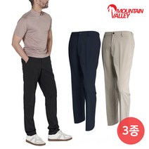 [KT알파쇼핑][1+1+1][벨트증정] 남성 여름 사방스판 쿨 팬츠 3종세트