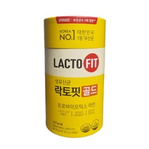 종근당건강 락토핏 골드 20억보장 생유산균 믿고먹는 온가족 프로바이오틱스, 락토핏골드(2gX300포)