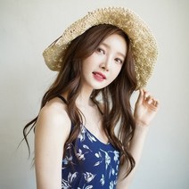 [바보사랑] 여자 여름 바캉스 해변 비치 레이스 버킷햇 모자