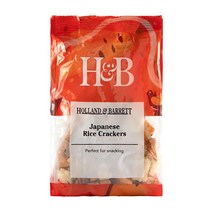 홀랜드앤바랫 재페니즈 라이스 크래커즈 100g Holland & Barrett Japanese Rice Crackers, 1팩