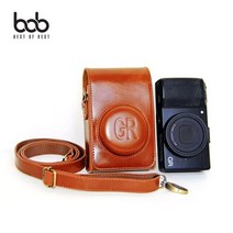 NUNUBITEL_bob 리코 RICOH GR 1 2 하이엔드 카메라 가죽케이스 가방 용가방 고급 크로스백 보관백 카메라백_NUB누비텔레숍, 초코브라운, 상품_선택--▶리코GR1.2공용