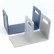 z 책장 유아 이동식 미니 책꽂이 북앤드 책장칸막이, 그레이