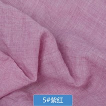 흡음재 방음 자재 부스 129464 솔리드 컬러 코튼 린넨 얇은 원단 수제 의류 드레스 대나무 슬러브 DIY 바느질 배경 공예 재료 50x140cm, 5