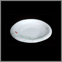 [대명멜라민] 뉴잎 멜라민 오목 원형구프 (국내생산 멜라민 흰그릇 하얀그릇 업소용그릇), 1개, 뉴잎 소
