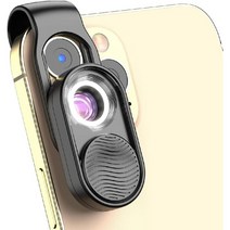 APEXEL 전화 현미경 포켓 iPhone 카메라 렌즈 부착 100X 범용 클립 적합 모든 스마트 폰 휴대용 마이크로 확대경 어린이 성인 Trichome 동전, 기본