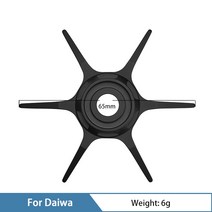 GOMEXUS-DIY 알루미늄 스타 드랙 65mm 다이와/시마노 타튤라 질리온 베이트 캐, 01 For shimano, 04 Black