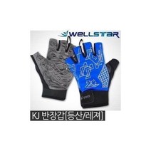 레저용장갑 반 등산 낚시 자전거 헬스 신축성, KJ반장갑남성용/L/레드