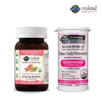 마이카인드 유기농 여성 멀티비타민+가든오브라이프 원스 데일리 여성 유산균, 없음, 상세페이지 참조, 상세페이지 참조